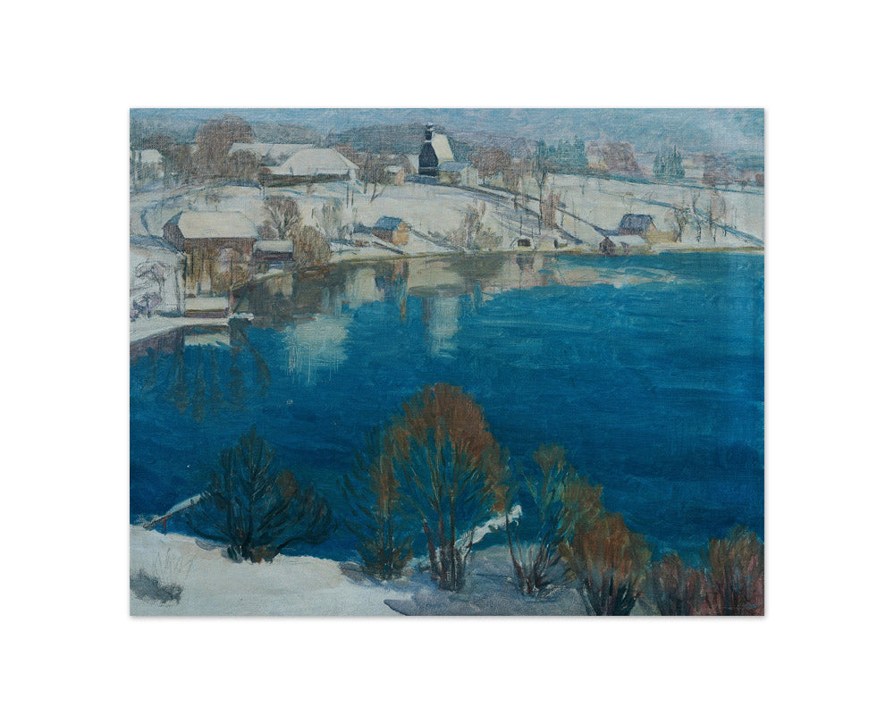 Unterbuchberg in Winter I by Walther Gamerith - Compact / Full Bleed / No Frame