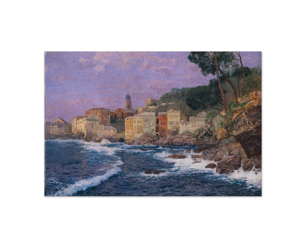 City on the Riviera by Alfred Zoff - Compact / Full Bleed / No Frame