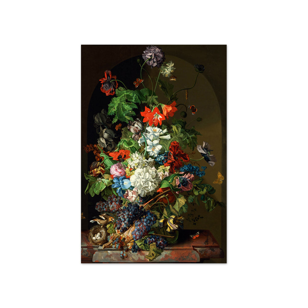 Flower still life by Sebastian Wegmayr - Compact / Full Bleed / No Frame