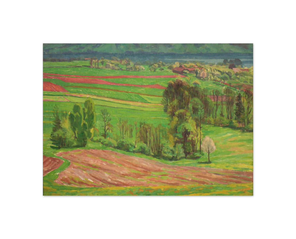 Spring Landscape at Attersee by Walther Gamerith - Compact / Full Bleed / No Frame