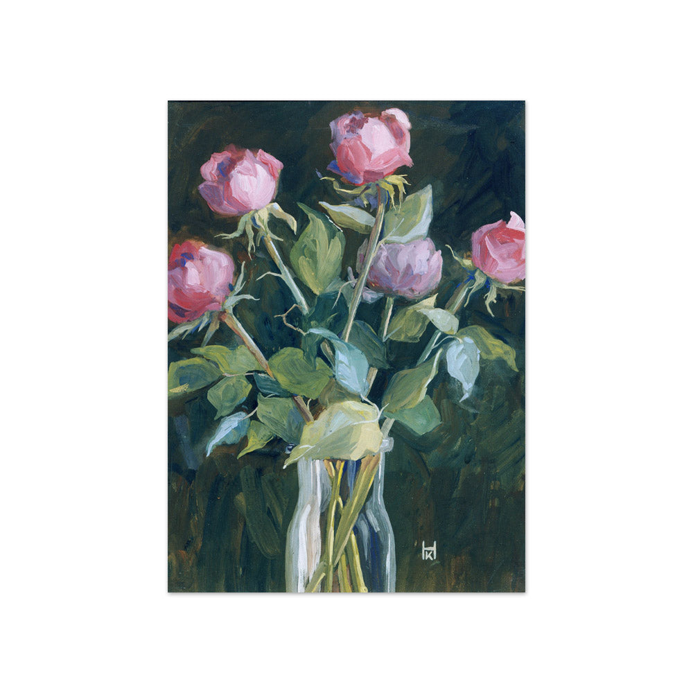 Roses by Klara Hasslwander - Compact / Full Bleed / No Frame