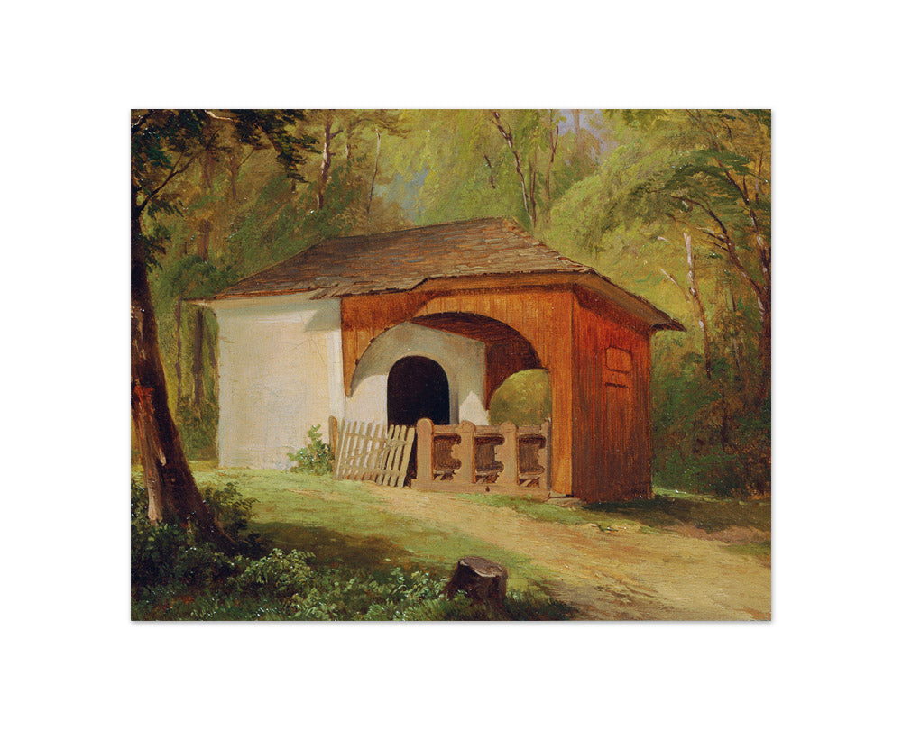 Forest Chapel by Friedrich Hasslwander - Compact / Full Bleed / No Frame