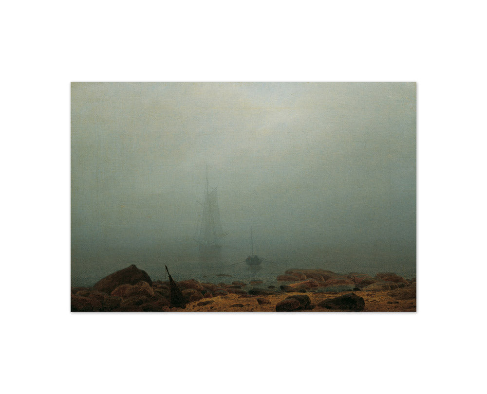 Seaside in the Mist by Caspar David Friedrich - Compact / Full Bleed / No Frame