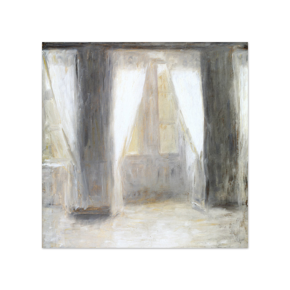 The Living Room on Frederiksberg Allé by Vilhelm Hammershøi - Compact / Full Bleed / No Frame