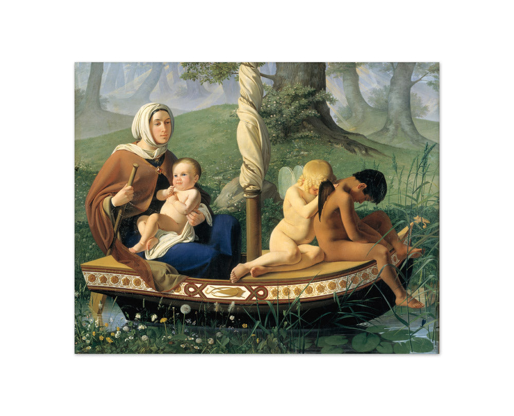 Infancy. From the series: The Four Ages of Man by Ditlev Blunck - Compact / Full Bleed / No Frame