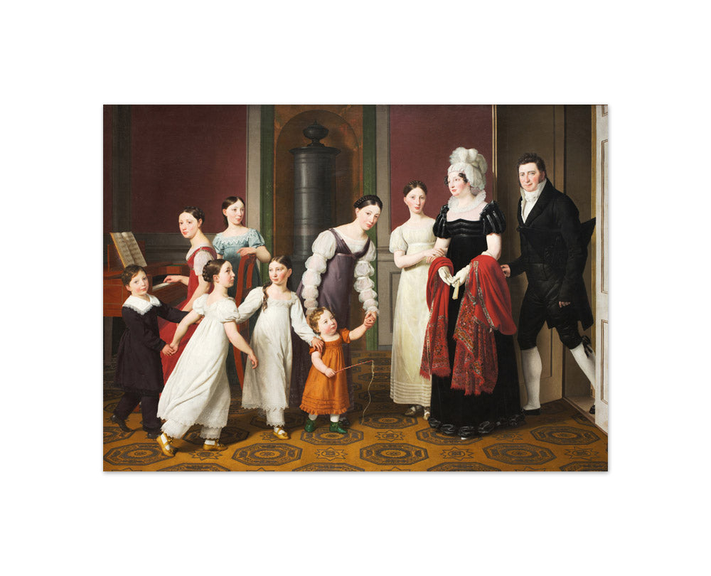 The Nathanson Family by C.W. Eckersberg - Compact / Full Bleed / No Frame