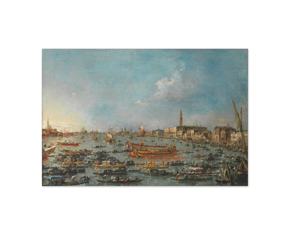 The Bucintoro Festival of Venice by Francesco Guardi - Compact / Full Bleed / No Frame