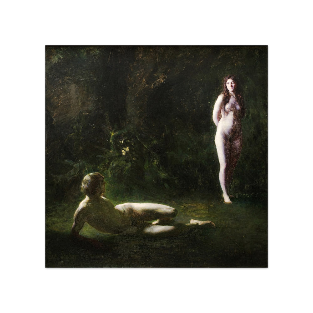 Adam and Eve by Julius Paulsen - Compact / Full Bleed / No Frame