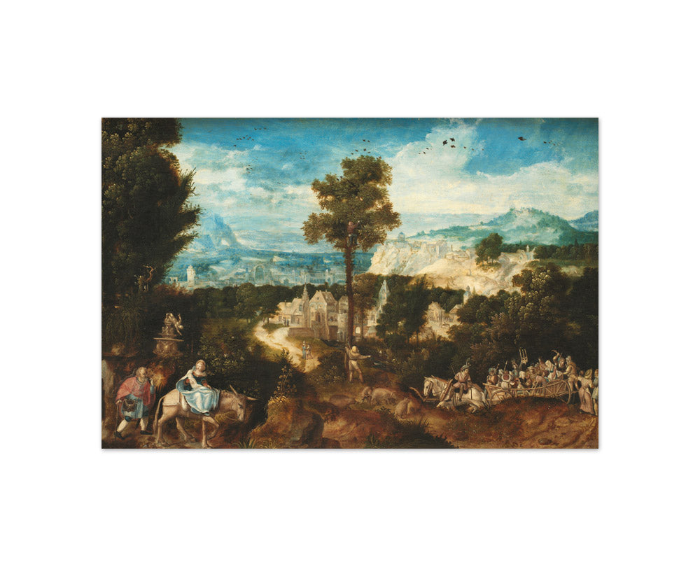 Landscape with the Flight into Egypt by Herri met de Bles - Compact / Full Bleed / No Frame