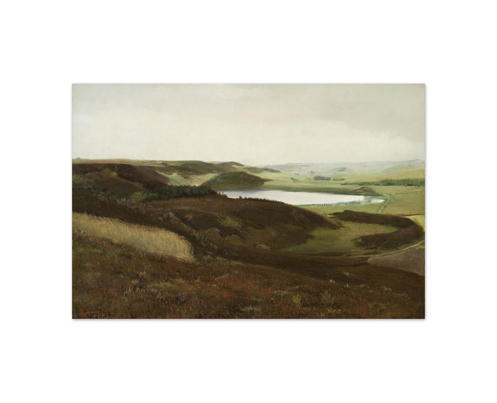 A Landscape near Bryrup, Jutland by L.A. Ring - Compact / Full Bleed / No Frame