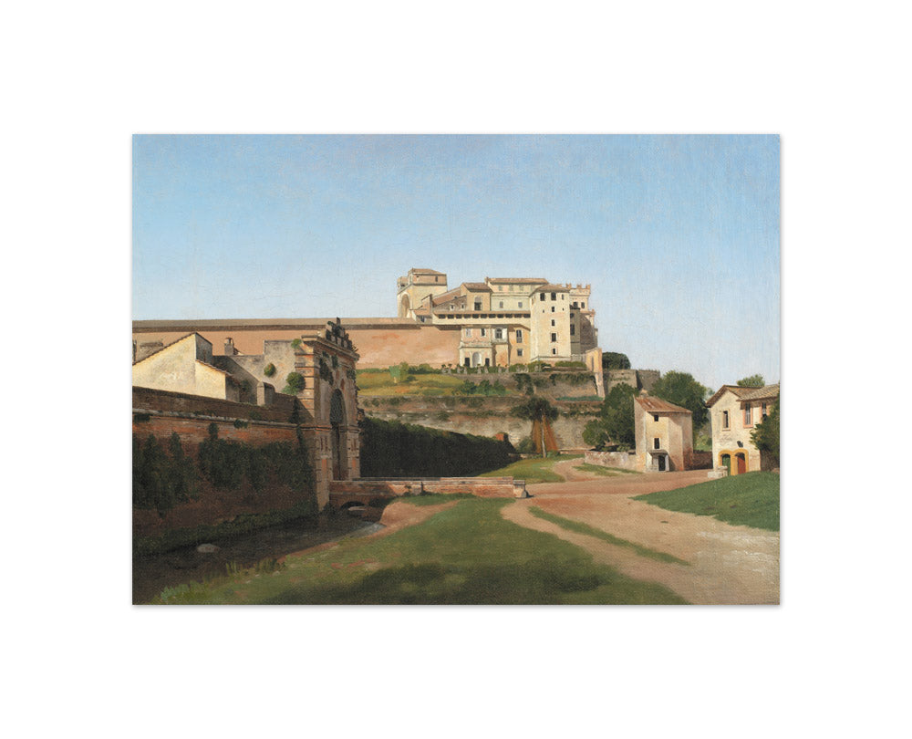 Porta Angelica and Part of the Vatican by C.W. Eckersberg - Compact / Full Bleed / No Frame