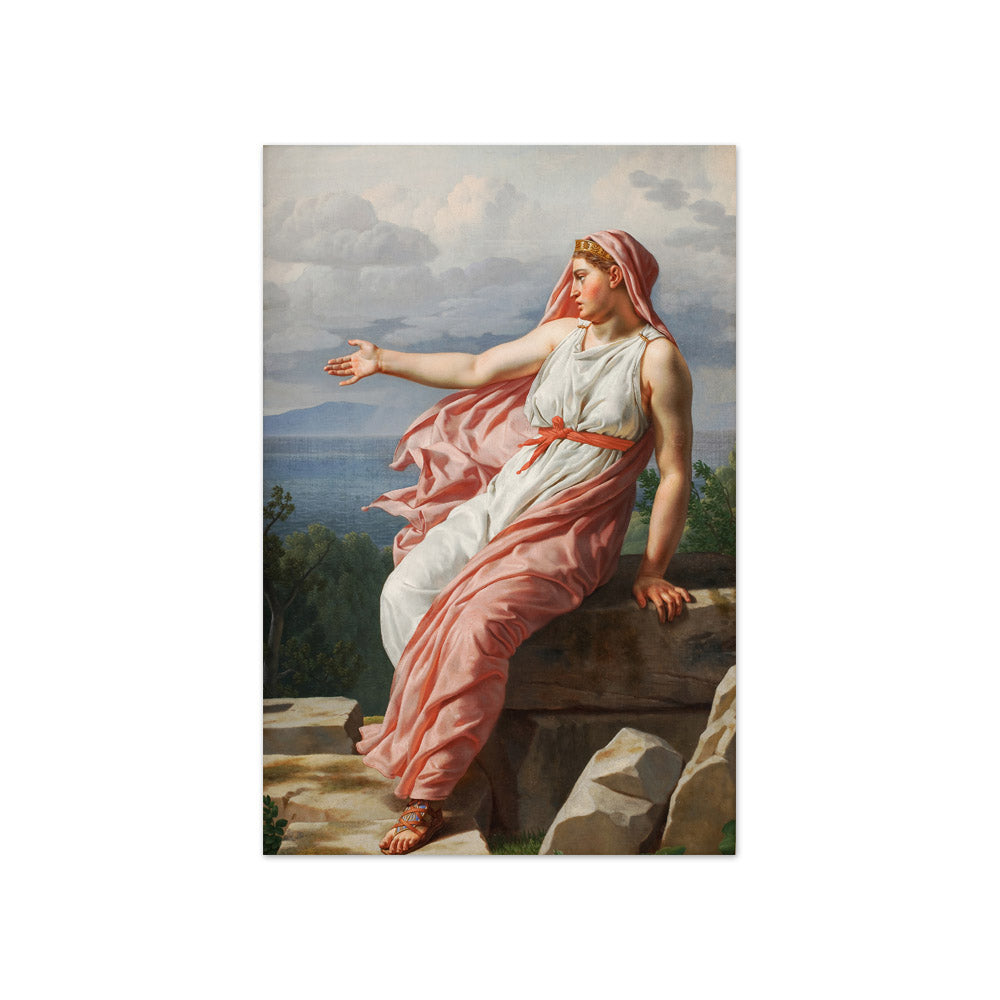 Alcyone's Farewell to her Husband. From Ovid's Metamorphoses, Song XI by C.W. Eckersberg - Compact / Full Bleed / No Frame