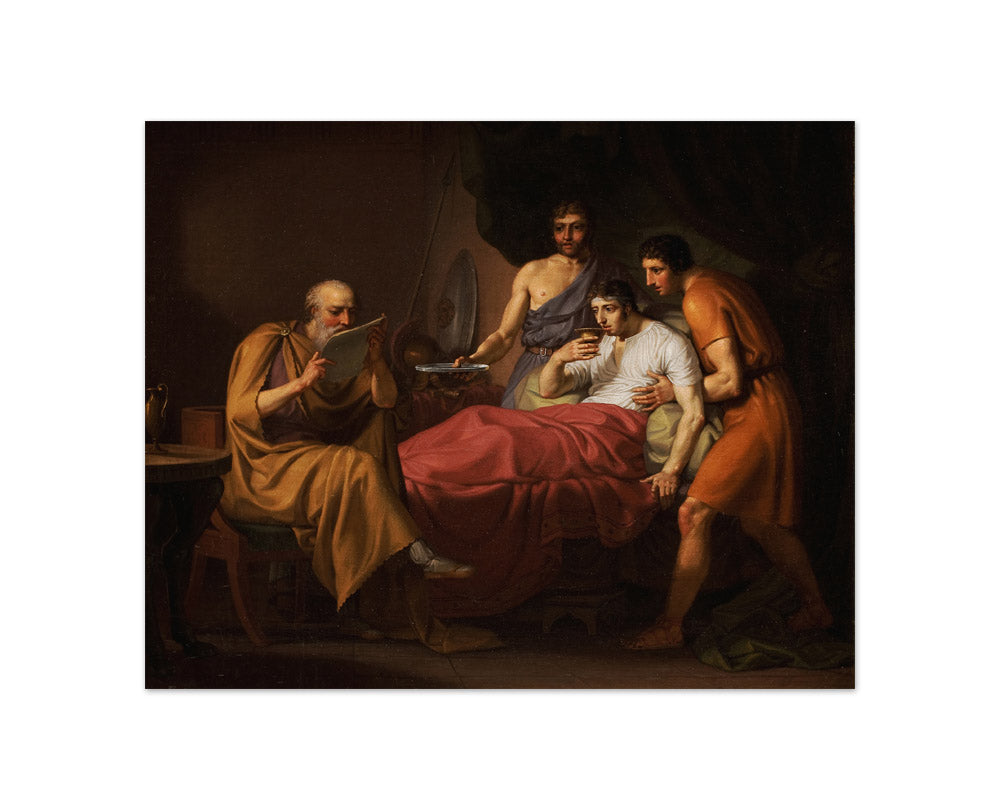 Alexander the Great on his Sickbed by C.W. Eckersberg - Compact / Full Bleed / No Frame