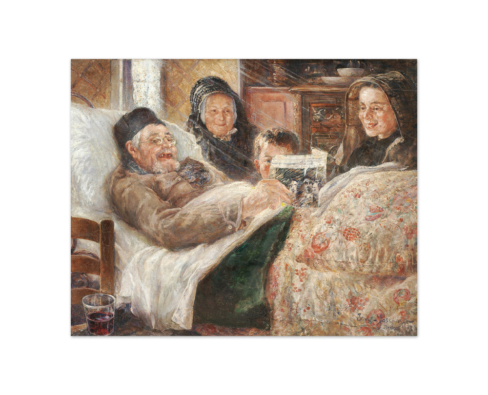 The joy of living by Ernst Josephson - Compact / Full Bleed / No Frame