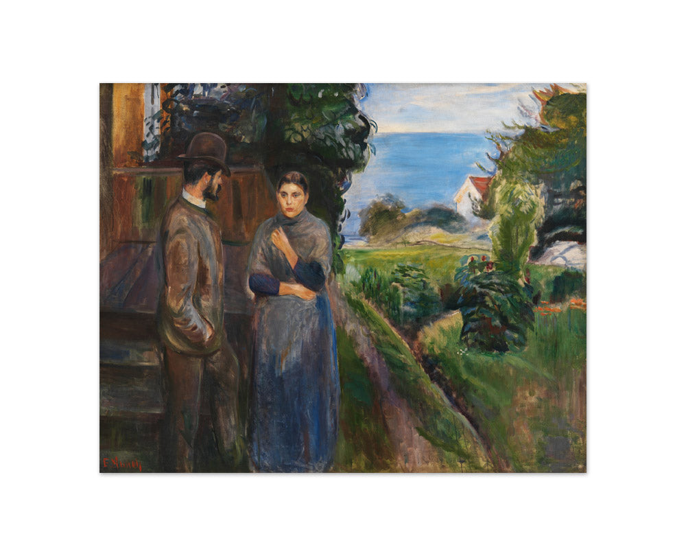 Summer Evening by Edvard Munch - Compact / Full Bleed / No Frame