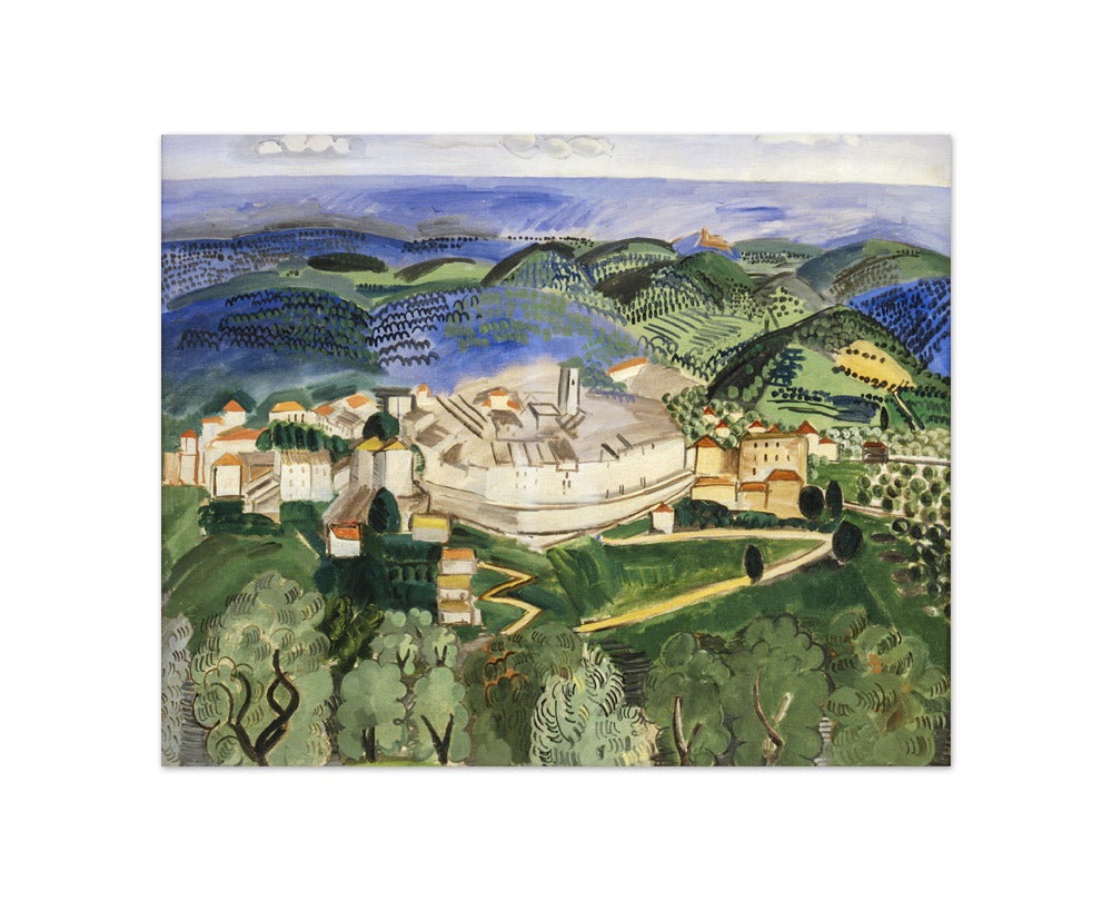 Landscape near Vence in Provence by Raoul Dufy - Compact / Full Bleed / No Frame