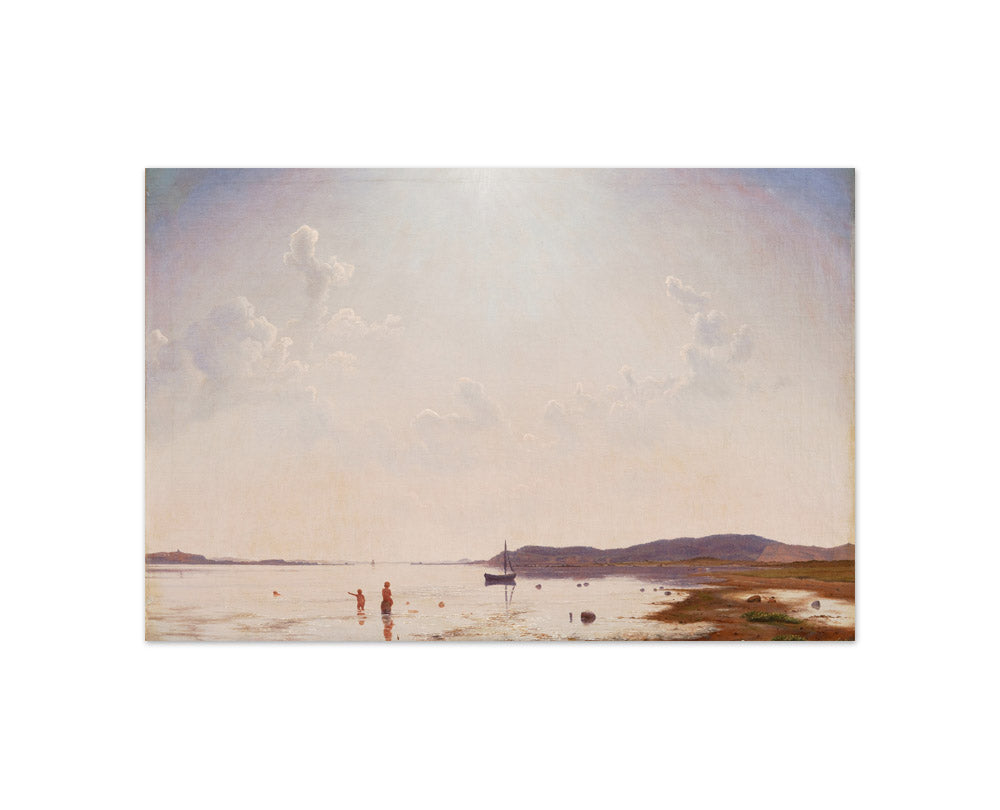 View of Roskilde Fjord near Frederikssund, Zealand by Vilhelm Kyhn - Compact / Full Bleed / No Frame