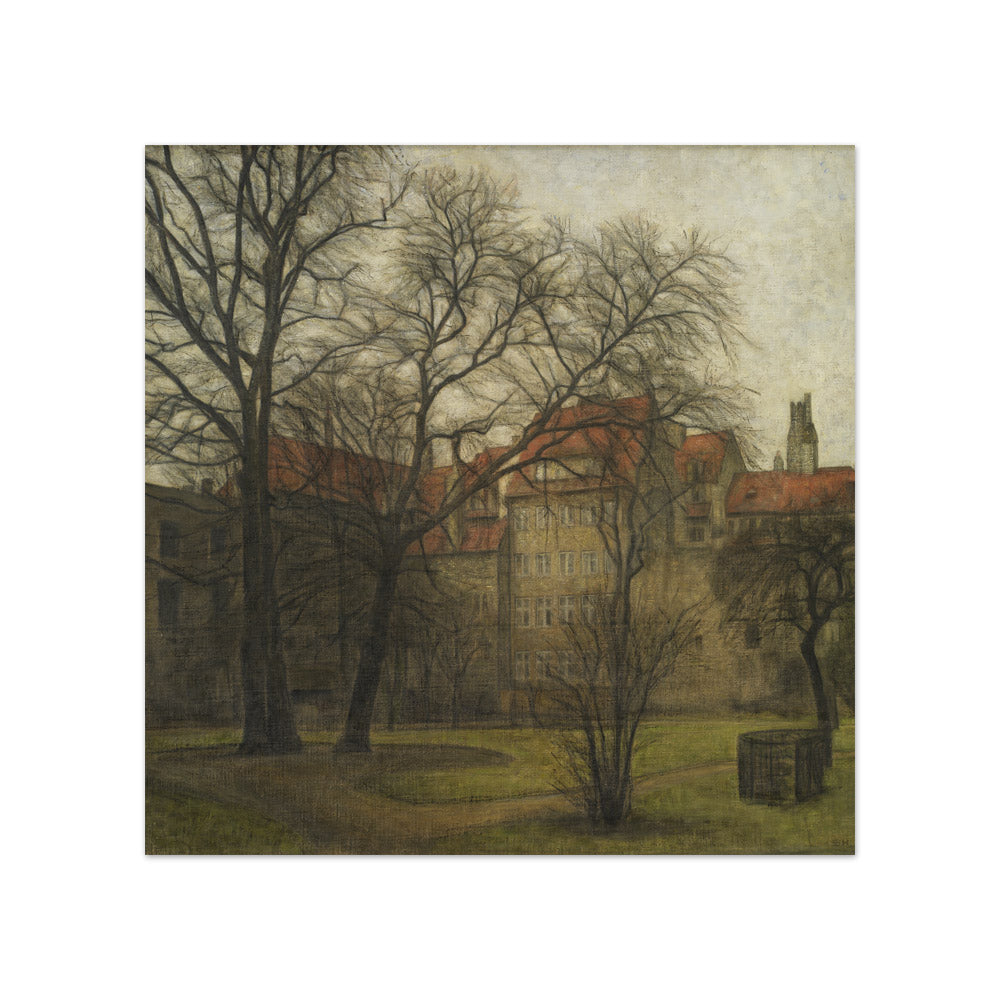 The Garden of the Prince's Palace, Copenhagen by Svend Hammershøi - Compact / Full Bleed / No Frame