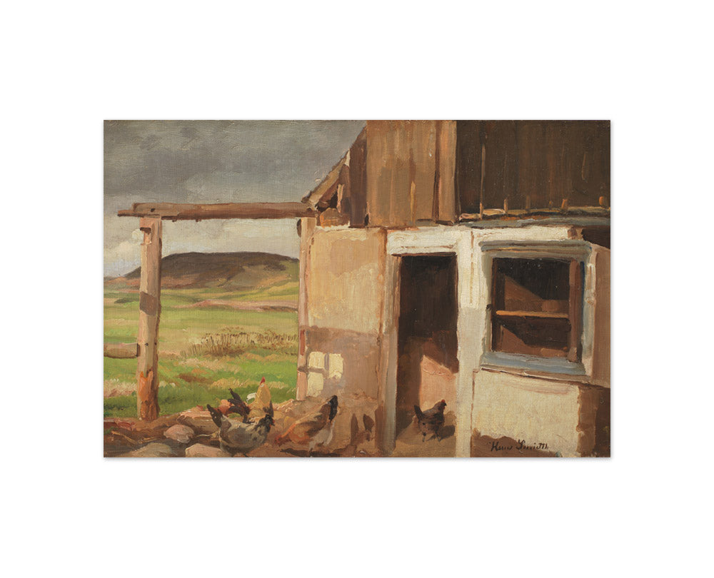 House with chicken coop by Hans Smidth - Compact / Full Bleed / No Frame