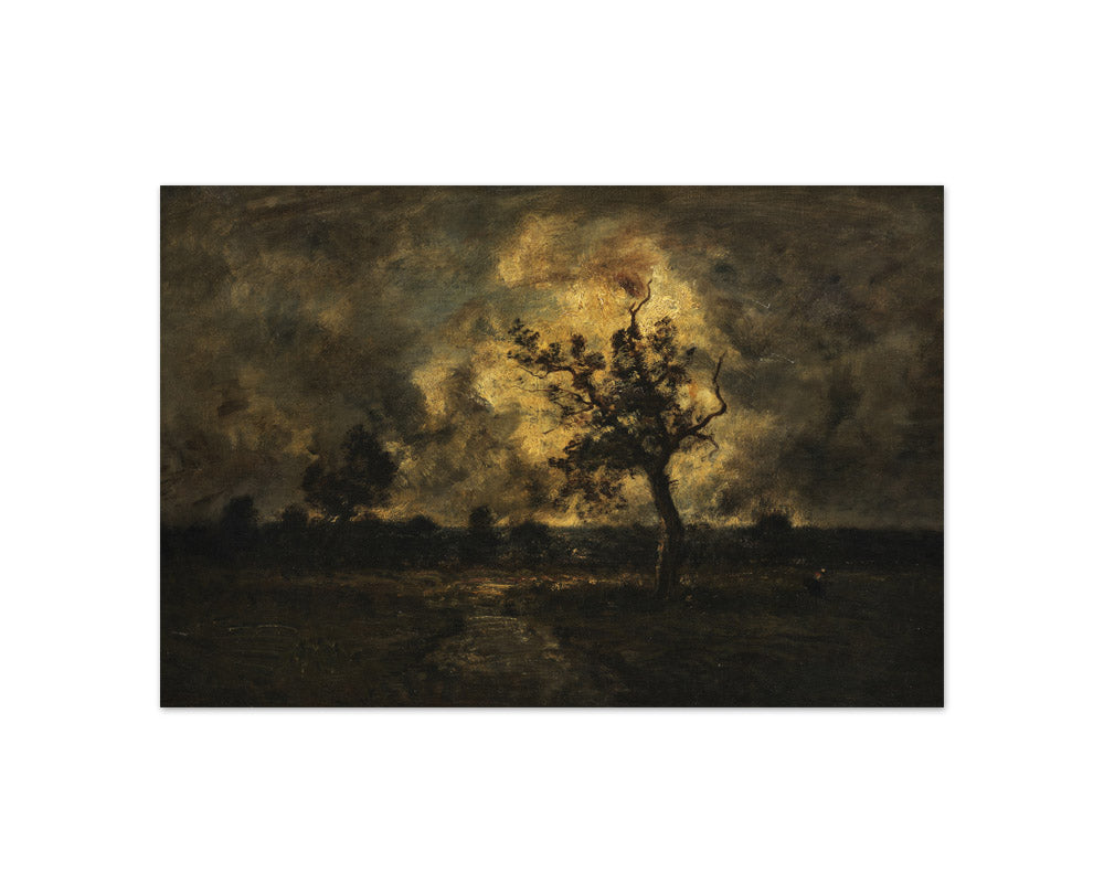 Stormy Weather by Narcisse Virgile Diaz de la Peña - Compact / Full Bleed / No Frame