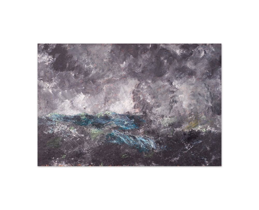 Storm in the Skerries. "The Flying Dutchman" by August Strindberg - Compact / Full Bleed / No Frame