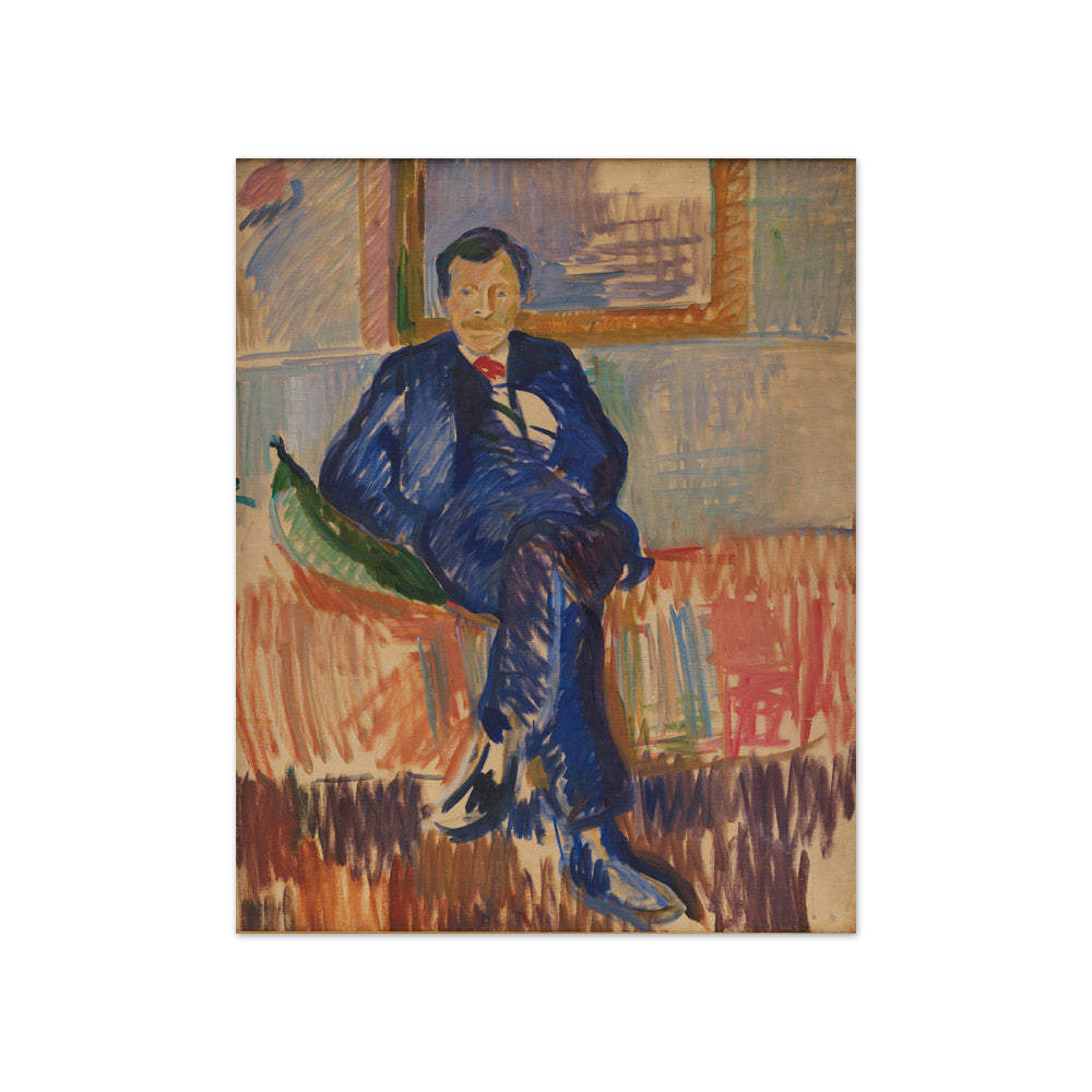 Portrait of the Painter Karl Schou by Karl Isakson - Compact / Full Bleed / No Frame