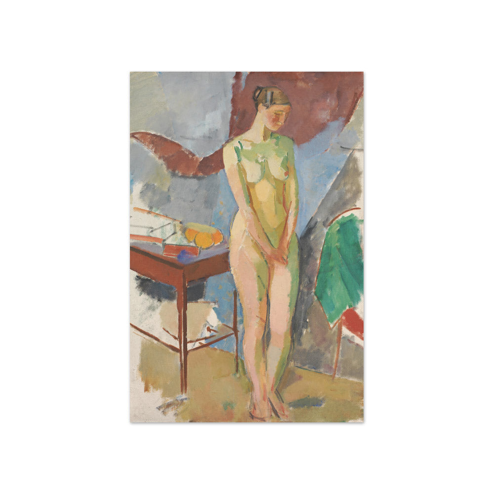 Standing Female Nude by Karl Isakson - Compact / Full Bleed / No Frame