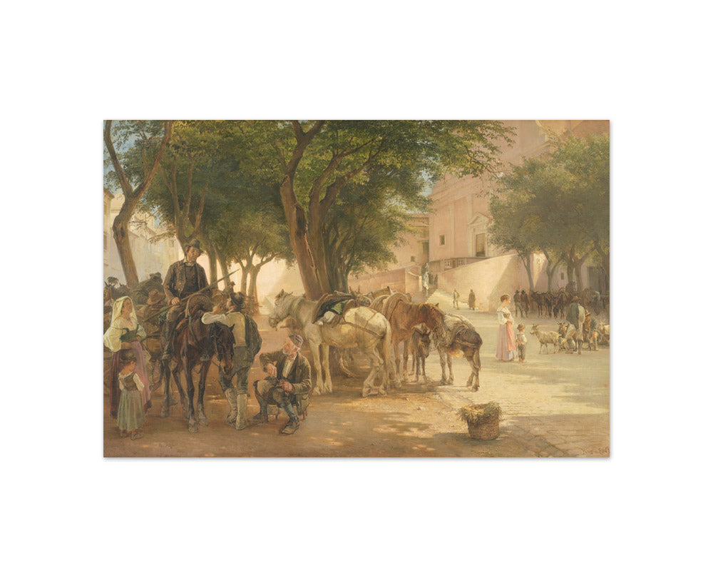 Visit the Capuchin Monastery in Rome by Edvard Petersen - Compact / Full Bleed / No Frame