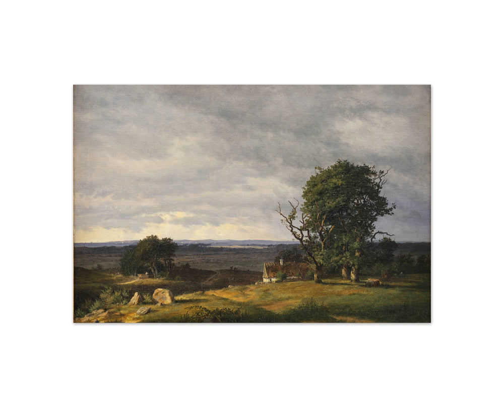 Landscape from Esromegnen by Frederik Rohde - Compact / Full Bleed / No Frame