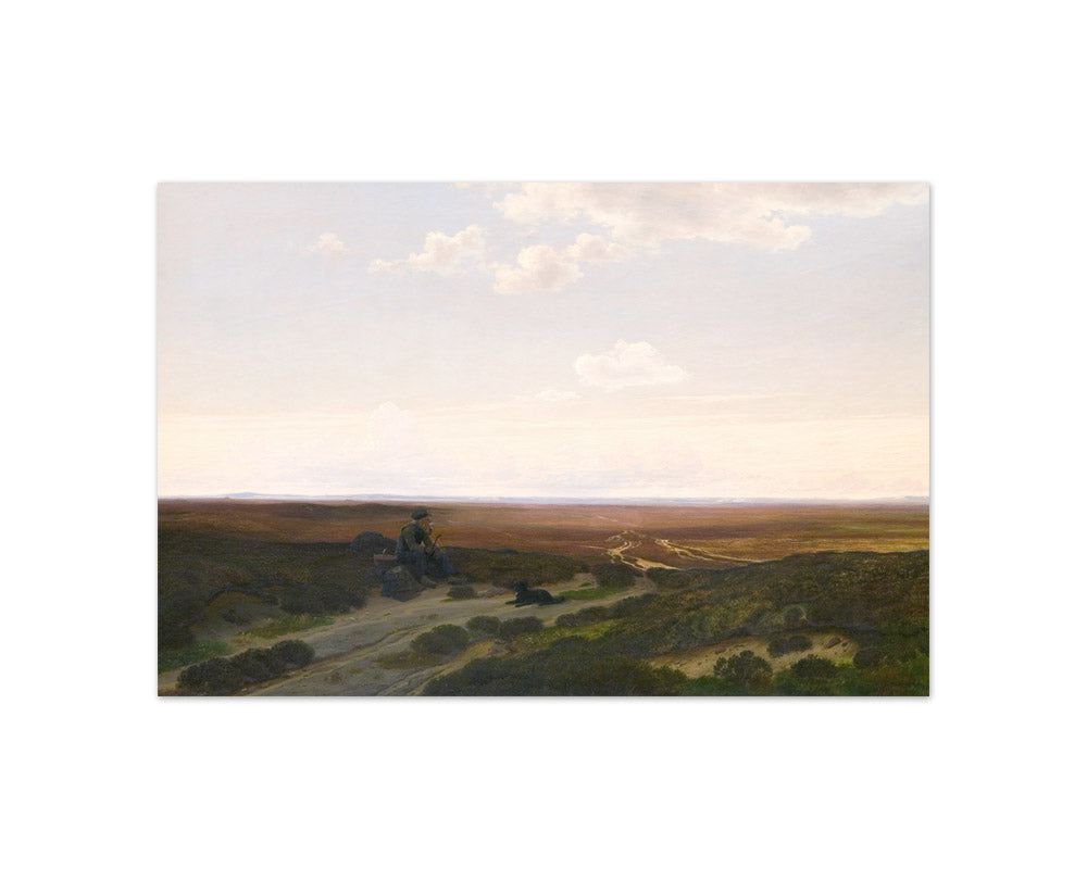 View of Pårup Moors near Silkeborg, Jutland by Hans Friis - Compact / Full Bleed / No Frame