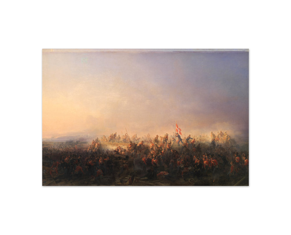 The Battle of Fredericia on July 6, 1849 by Niels Simonsen - Compact / Full Bleed / No Frame