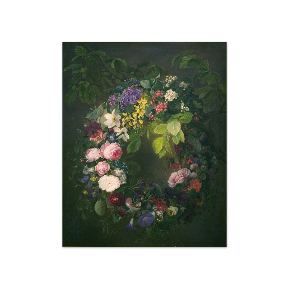 A flower crown by Emma Thomsen - Compact / Full Bleed / No Frame