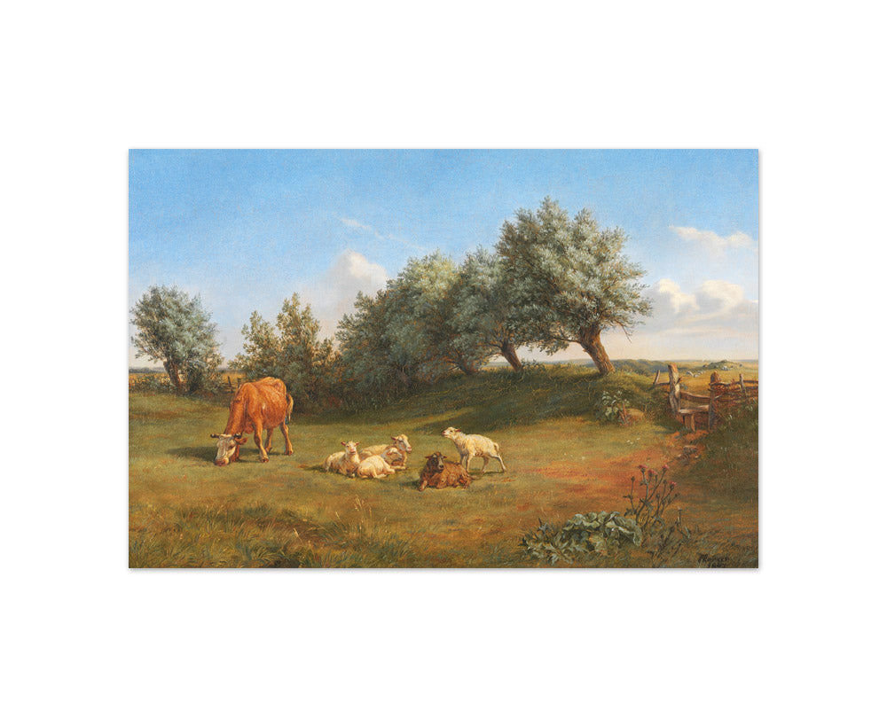 A Meadow by Unknown - Compact / Full Bleed / No Frame