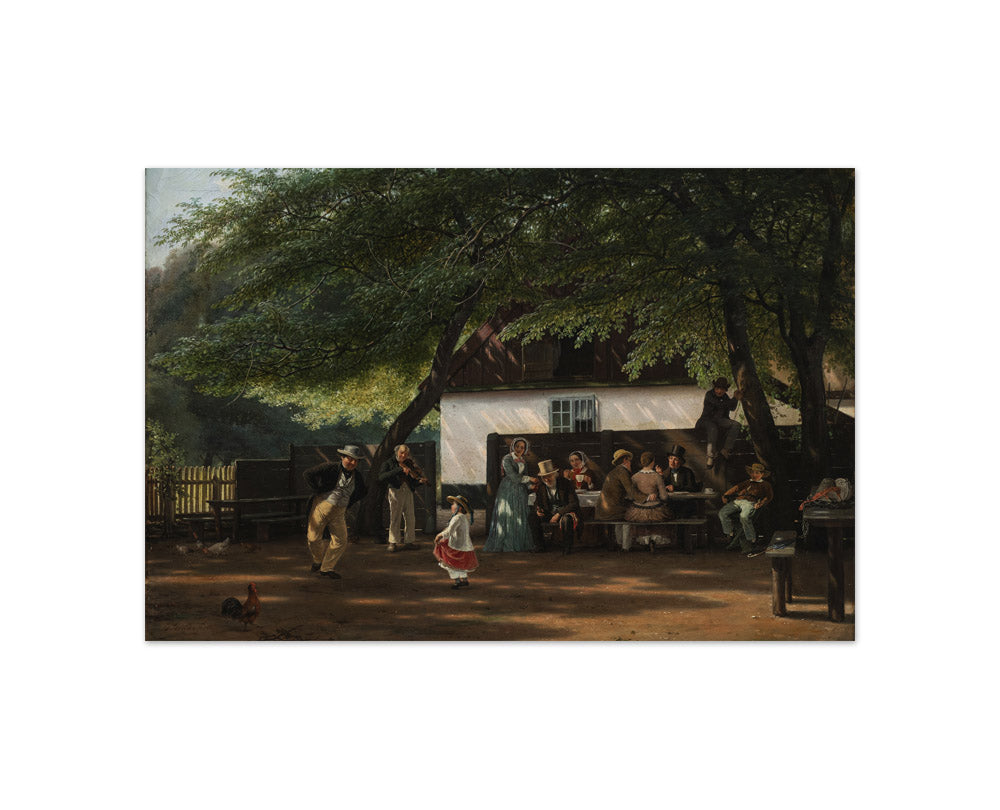 A Coffee Party at a Gamekeeper's House by David Monies - Compact / Full Bleed / No Frame