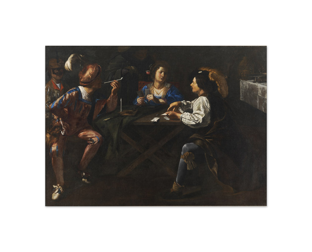 Card Players by Gerard van Kuijl - Compact / Full Bleed / No Frame