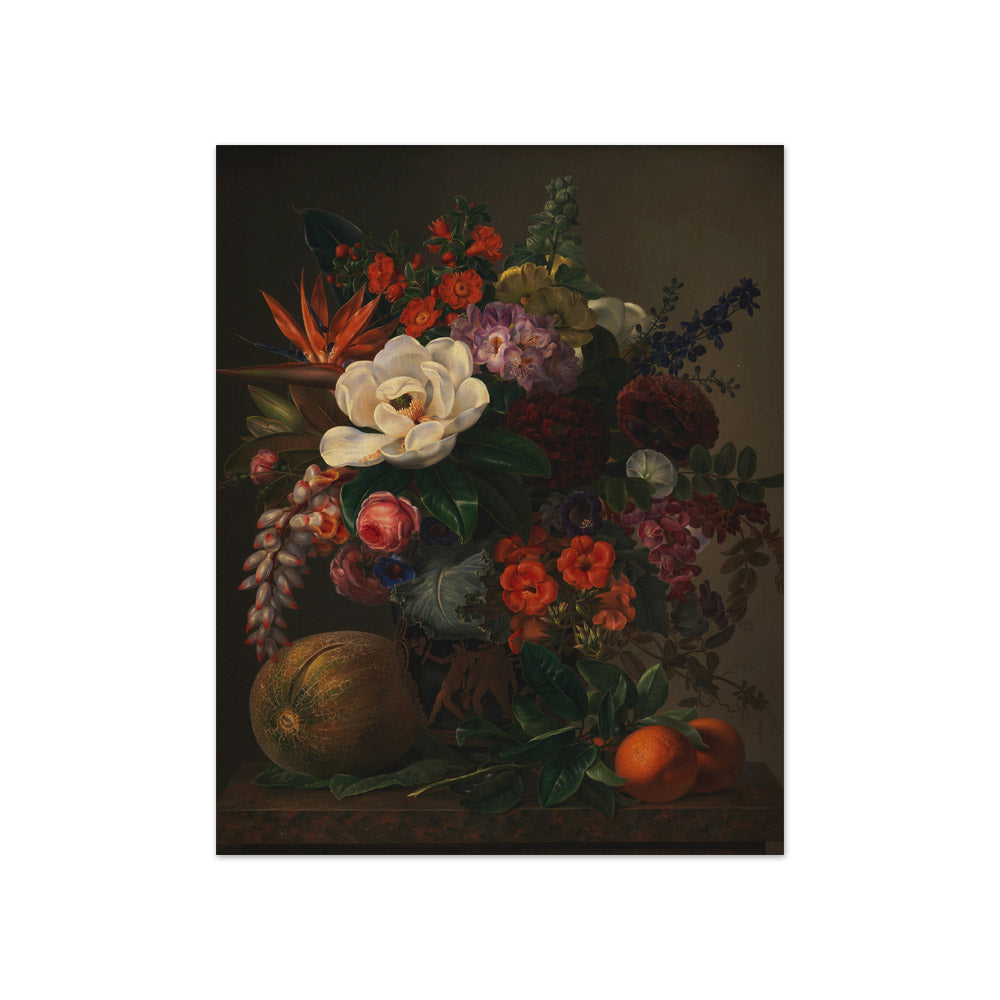 Flowers in a Vase by J.L. Jensen - Compact / Full Bleed / No Frame