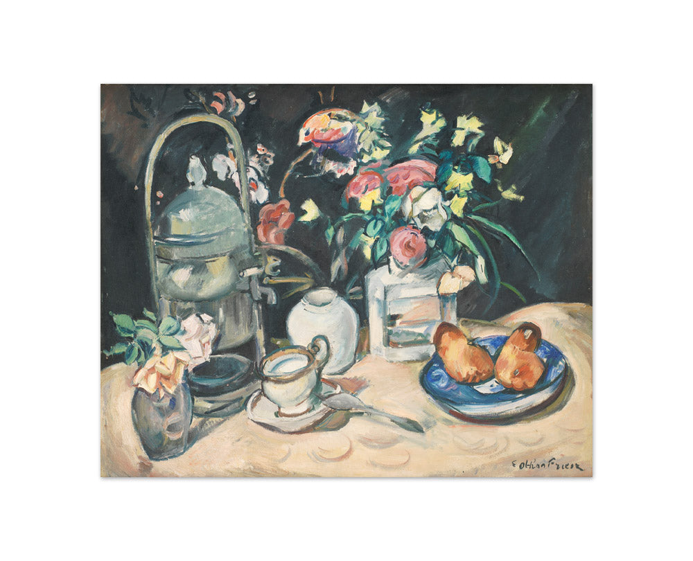 Still Life with Brioches by Emile Othon Friesz - Compact / Full Bleed / No Frame