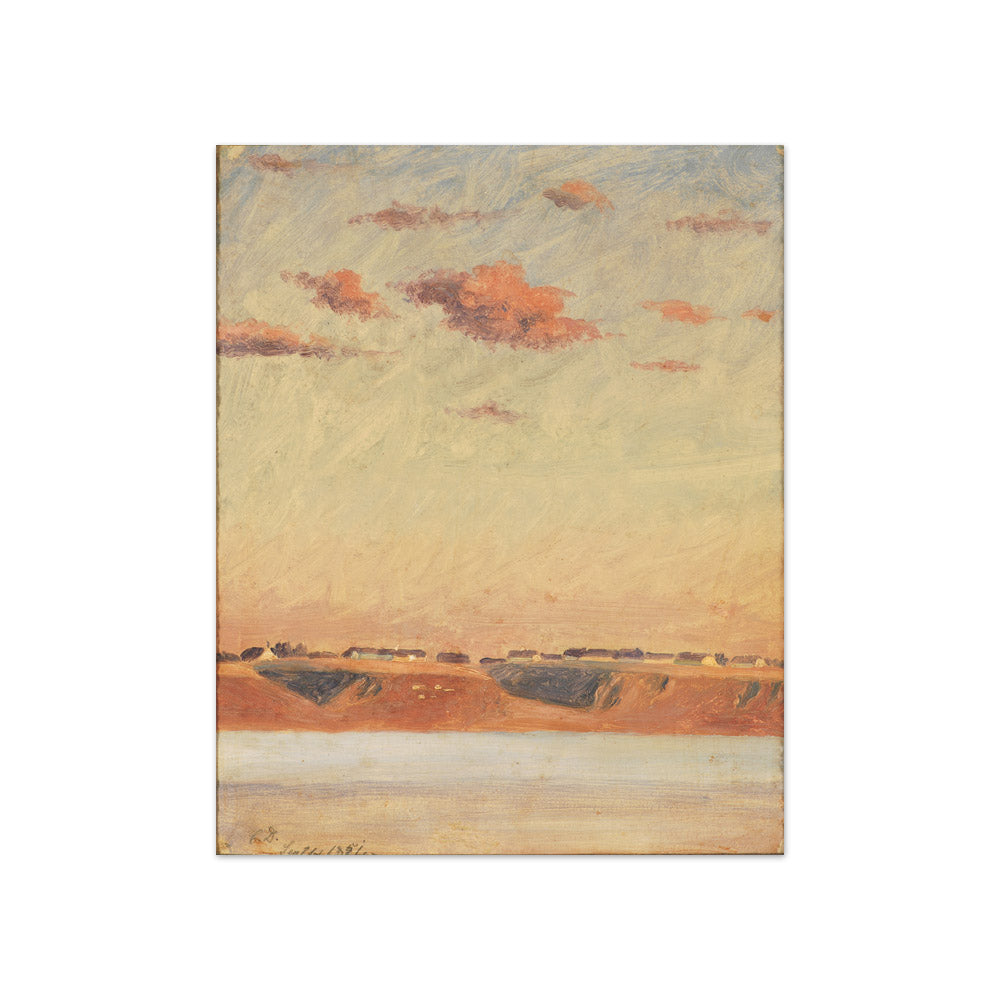 The Lim Fjord in Jutland. Study by Christen Dalsgaard - Compact / Full Bleed / No Frame