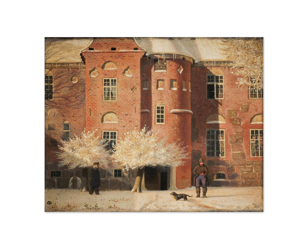 The Manor of Krabbesholm in Jutland by Christen Dalsgaard - Compact / Full Bleed / No Frame
