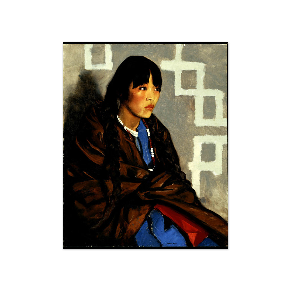 Indian Girl (Julianita) by Robert Henri - Compact / Full Bleed / No Frame