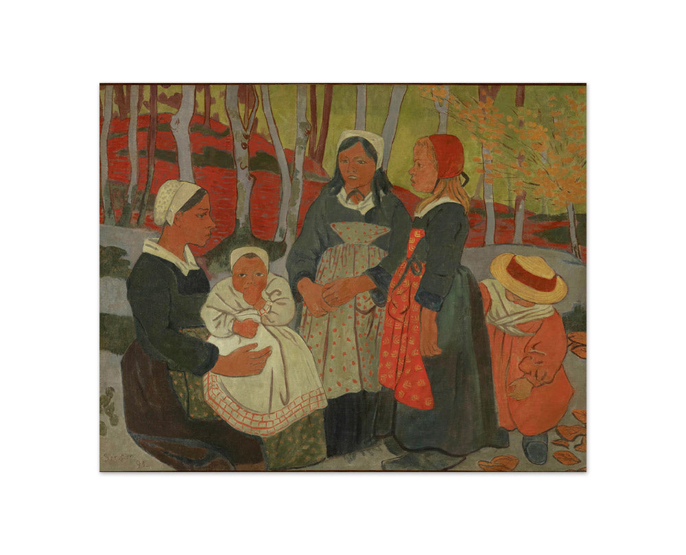 Bretons in the Forest of Huelgoat by Paul Sérusier - Compact / Full Bleed / No Frame