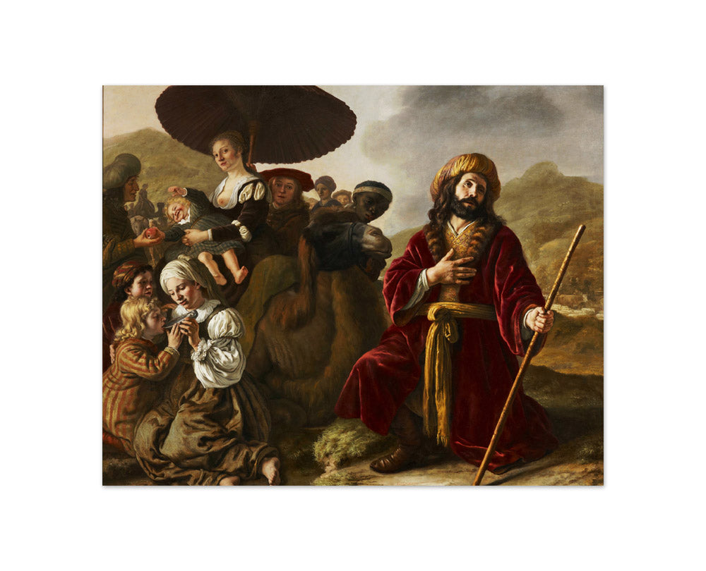 Jacob Seeking the Forgiveness of Esau by Jan Victors - Compact / Full Bleed / No Frame