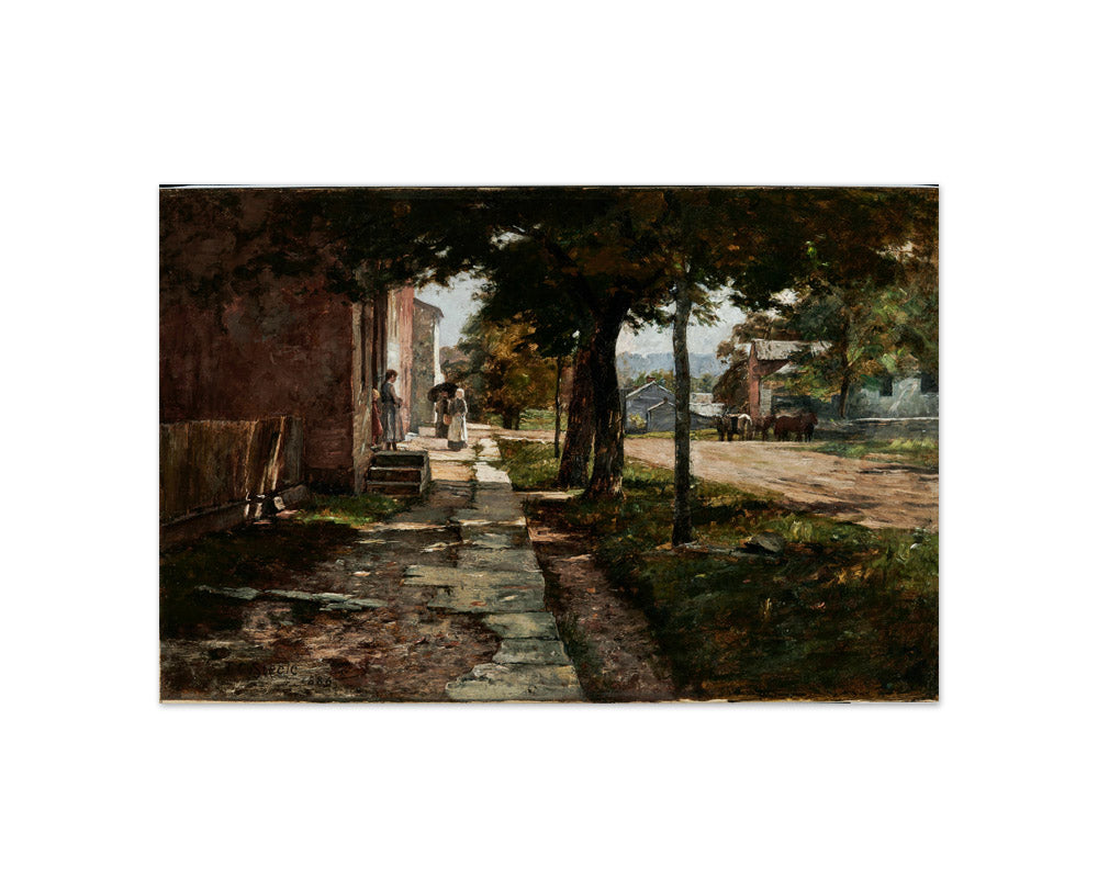 Street in Vernon by T.C. Steele - Compact / Full Bleed / No Frame