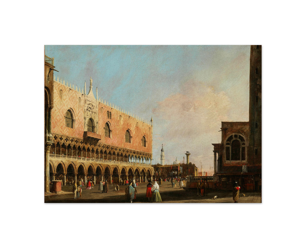 View of the Piazzetta San Marco Looking South by Canaletto - Compact / Full Bleed / No Frame