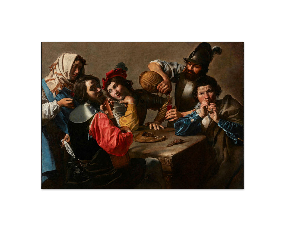 The Concert by Valentin de Boulogne - Compact / Full Bleed / No Frame