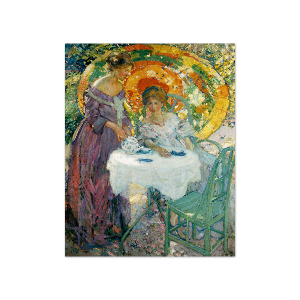 Afternoon Tea by Richard E. Miller - Compact / Full Bleed / No Frame