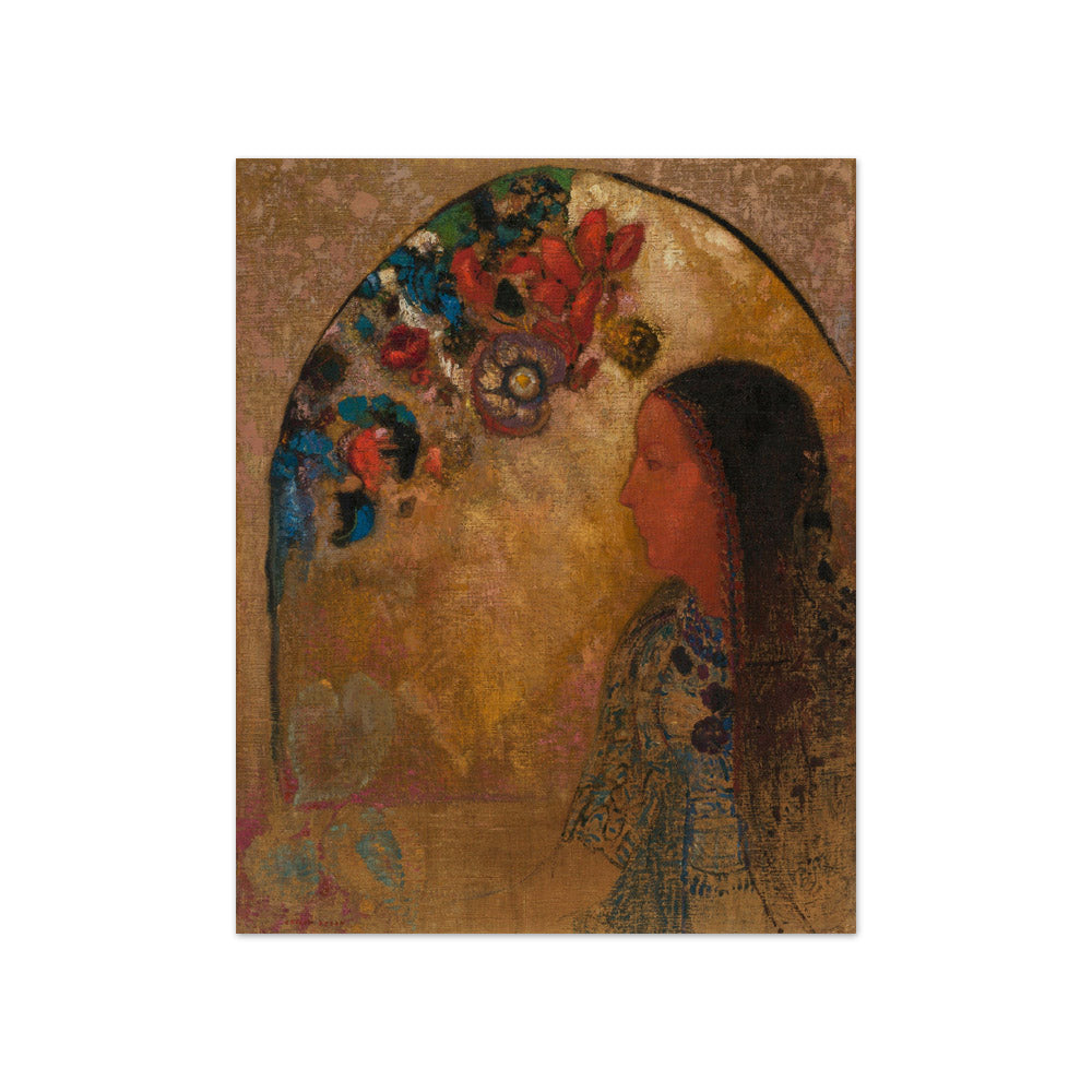 The Gothic Window by Odilon Redon - Compact / Full Bleed / No Frame