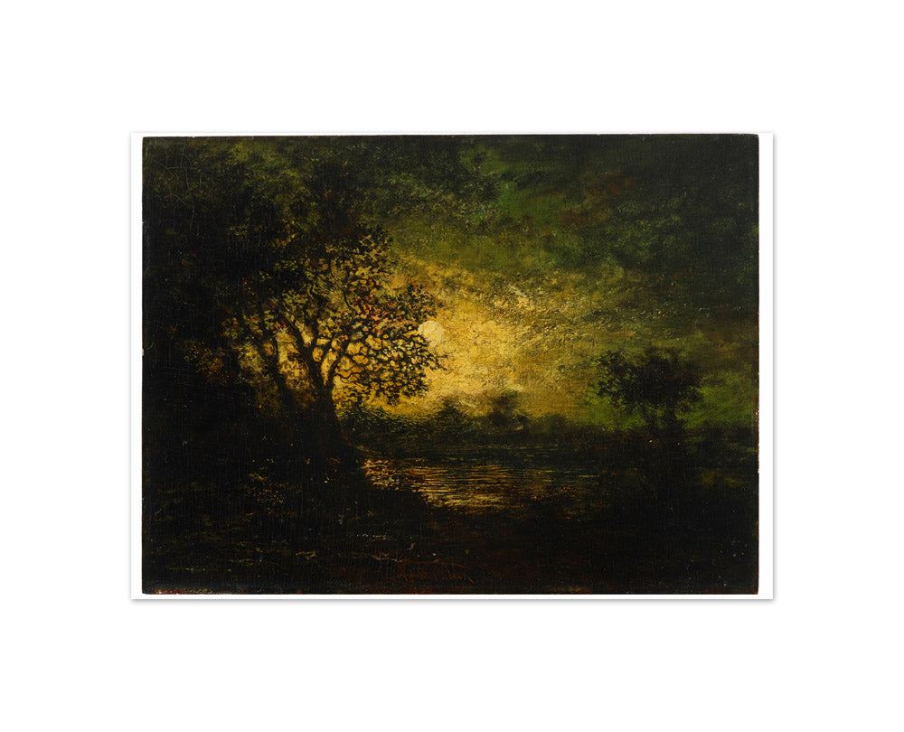 Moonlight by Ralph A. Blakelock - Compact / Full Bleed / No Frame