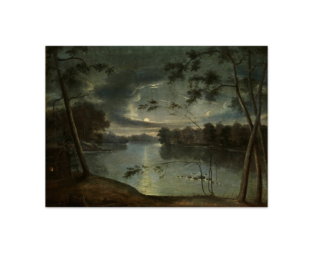 Nocturnal Landscape by George Winter - Compact / Full Bleed / No Frame