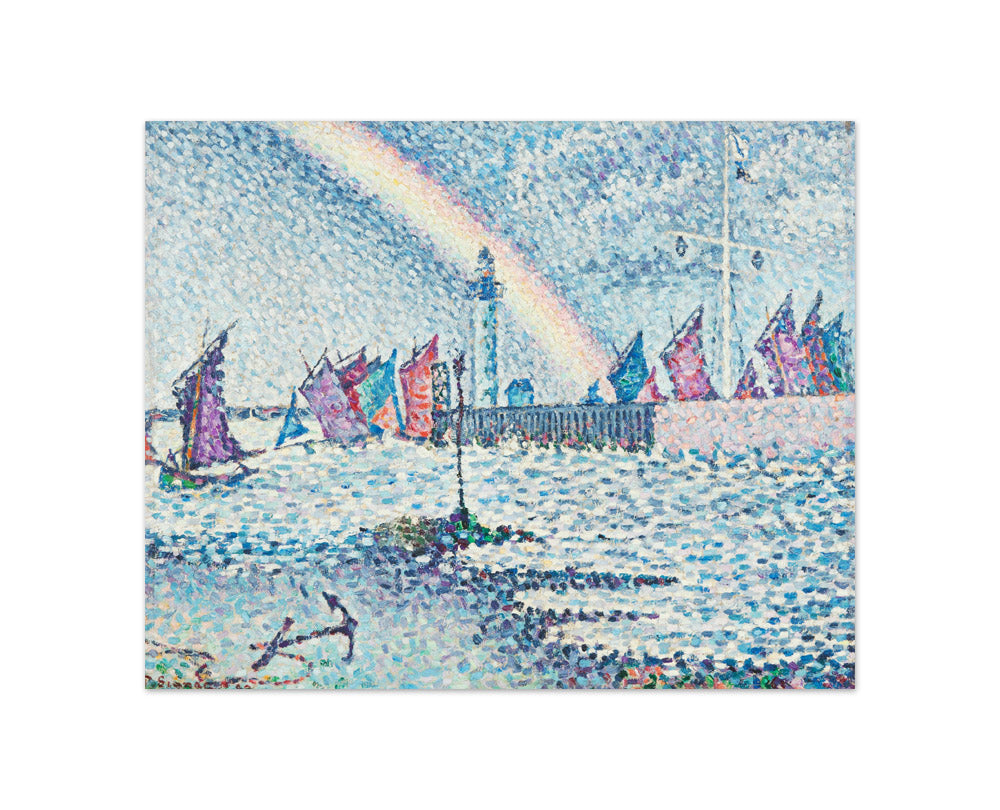 Entrance to the Port of Honfleur by Paul Signac - Compact / Full Bleed / No Frame